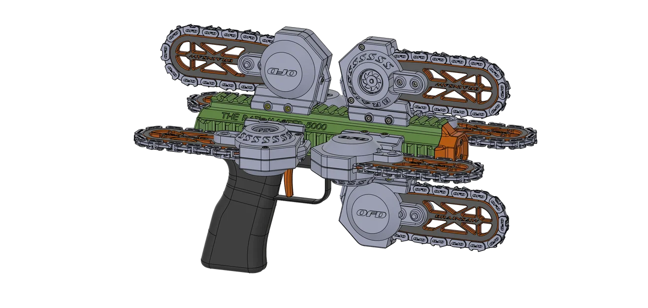 The RAIL MASTER 5000 (Bộ khung Picatinny Rail Blaster) - Image 8