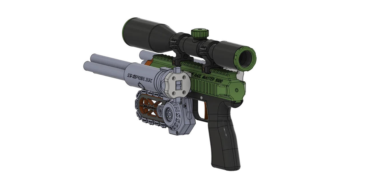 The RAIL MASTER 5000 (Bộ khung Picatinny Rail Blaster) - Image 9