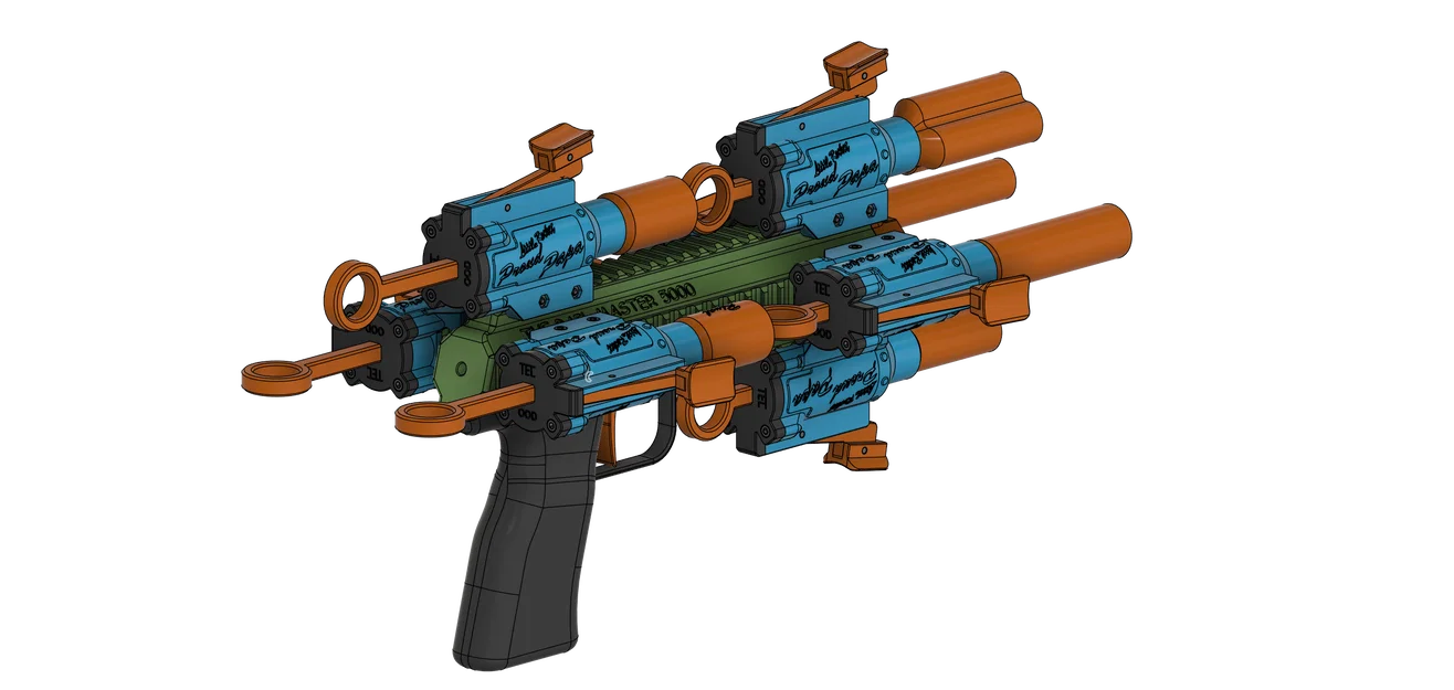 The RAIL MASTER 5000 (Bộ khung Picatinny Rail Blaster) - Image 10