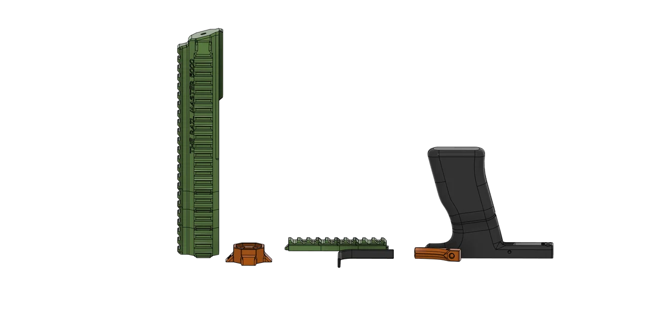 The RAIL MASTER 5000 (Bộ khung Picatinny Rail Blaster) - Image 25