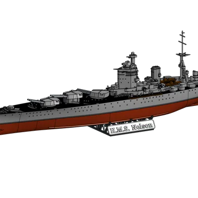 Mô hình thiết giáp hạm H.M.S. Nelson