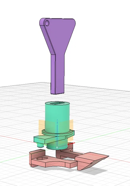 Ổ khóa cho cửa tủ điện EDF / ENEDIS - Image 2