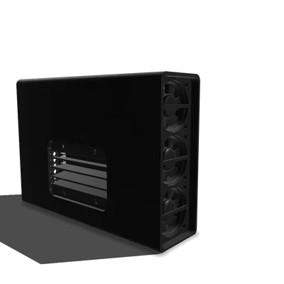 Hộp Bảo Vệ NVIDIA Jetson Nano 4GB kèm Tản Nhiệt 3 Quạt