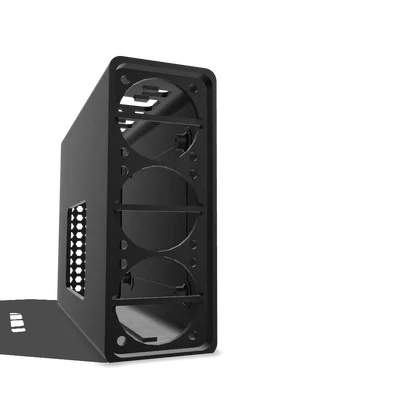 Hộp Bảo Vệ NVIDIA Jetson Nano 4GB kèm Tản Nhiệt 3 Quạt