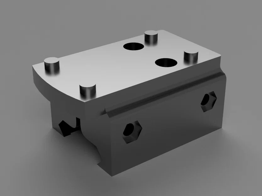 Giá đỡ Deltapoint Pro cho ray Picatinny - Image 1