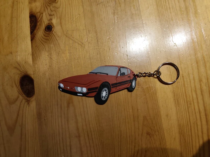 Móc khóa mô hình xe Volkswagen SP2 cổ điển - Image 1