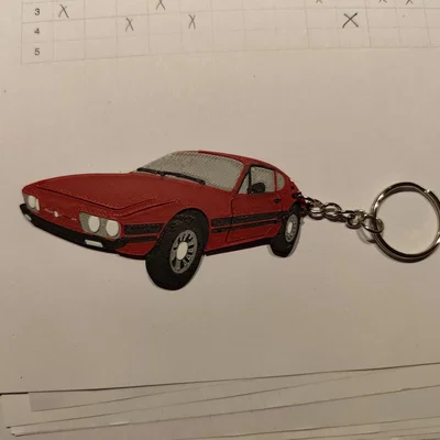 Móc khóa mô hình xe Volkswagen SP2 cổ điển