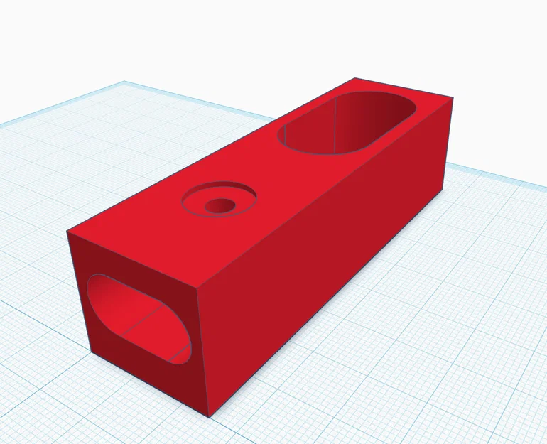 Khớp nối thanh treo quần áo in 3D bền chắc cho tủ đồ - Image 1