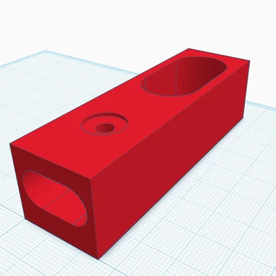 Khớp nối thanh treo quần áo in 3D bền chắc cho tủ đồ