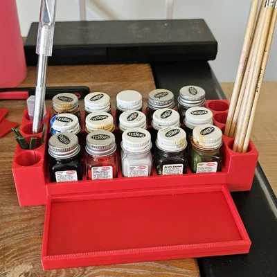 Khay Đựng Màu Vẽ Mô Hình (Model Paint Caddy)