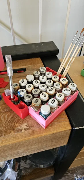Khay Đựng Màu Vẽ Mô Hình (Model Paint Caddy) - Image 4