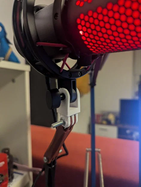 Ngàm chuyển đổi 3D cho micro HyperX Quadcast (Modular Mounting System) - Image 1