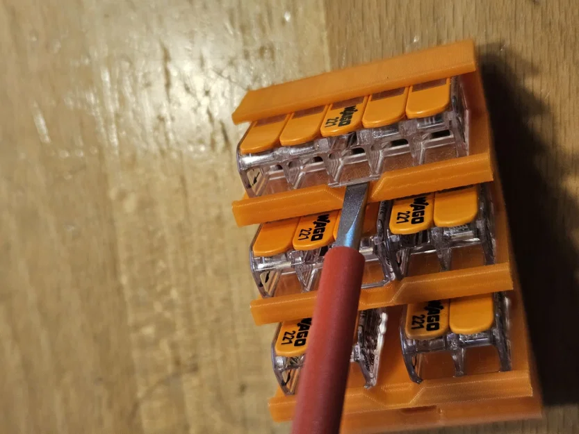 Giá đỡ Din Rail cho Wago 221 / 2273 - Image 4