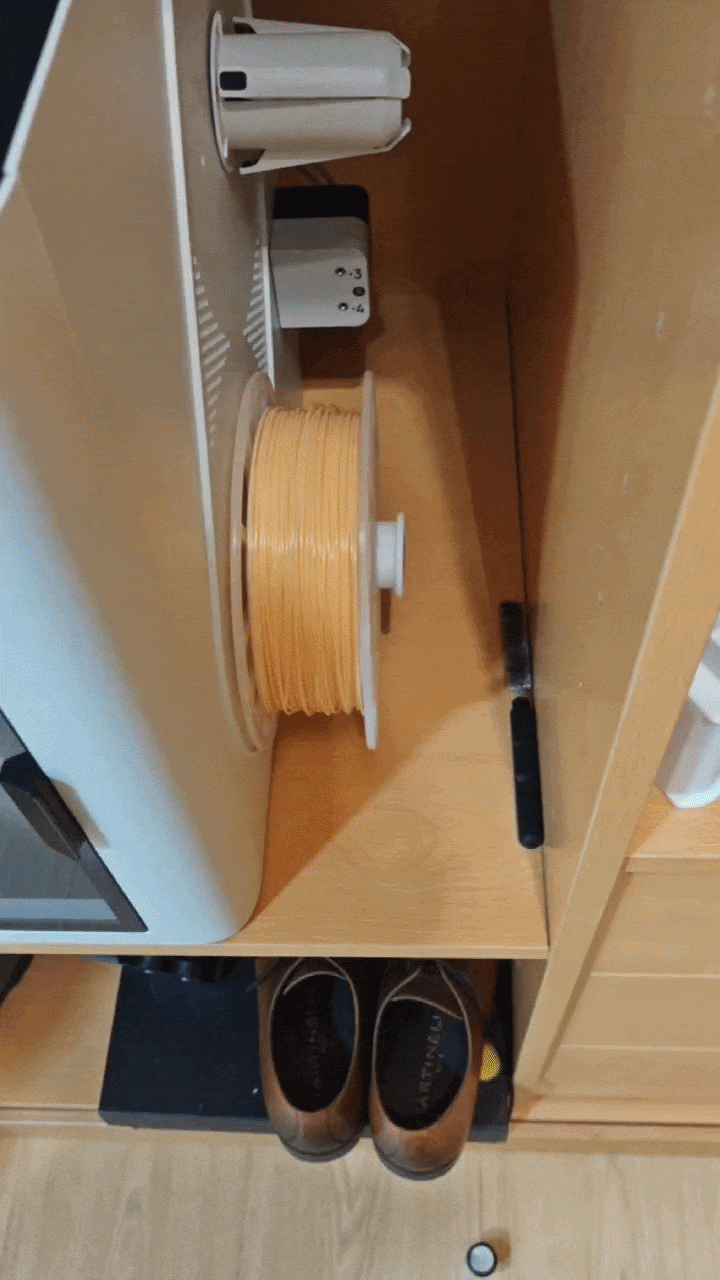 Giá đỡ cuộn nhựa gắn trên (Top-load) tiện lợi cho Snapmaker U1