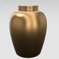 Mô hình hũ đựng có nắp vặn (Urn with Screw on Lid) in 3D - Thumbnail 2