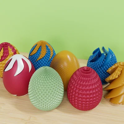 Bộ trứng Phục sinh 6 trong 1 (6 in 1 Easter Eggs!)