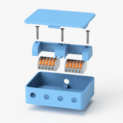 Hộp Đấu Nối Điện Cho WAGO 222-415