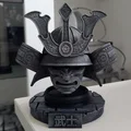 Mô hình Mũ Samurai Trưng bày - Thumbnail 1