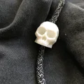 Hạt xỏ dây Low-Poly Skull - Thumbnail 1