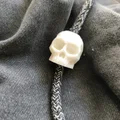 Hạt xỏ dây Low-Poly Skull - Thumbnail 2