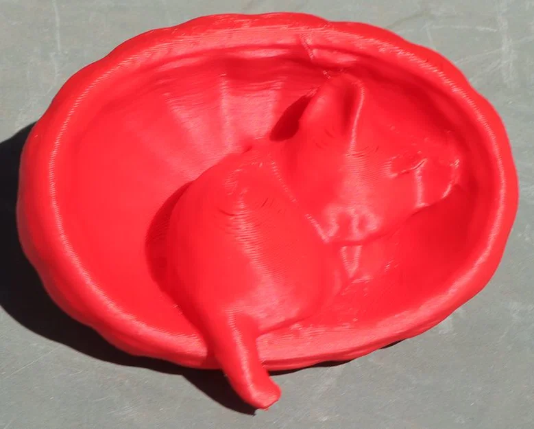 Mô hình chú mèo ngủ trong giỏ siêu đáng yêu (Cat in a basket) - Image 1