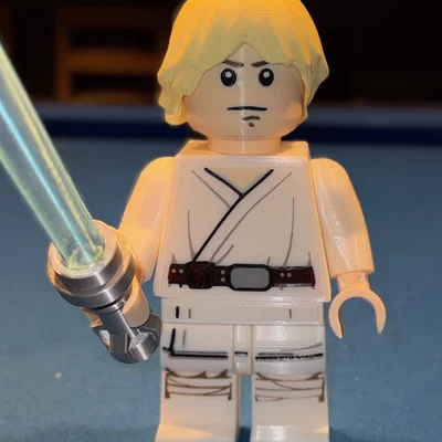 Mô hình Star Wars Luke Skywalker Brick MegaFigure (Tỷ lệ 5:1)