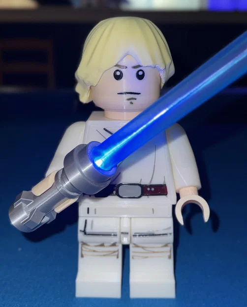 Mô hình Star Wars Luke Skywalker Brick MegaFigure (Tỷ lệ 5:1) - Image 6