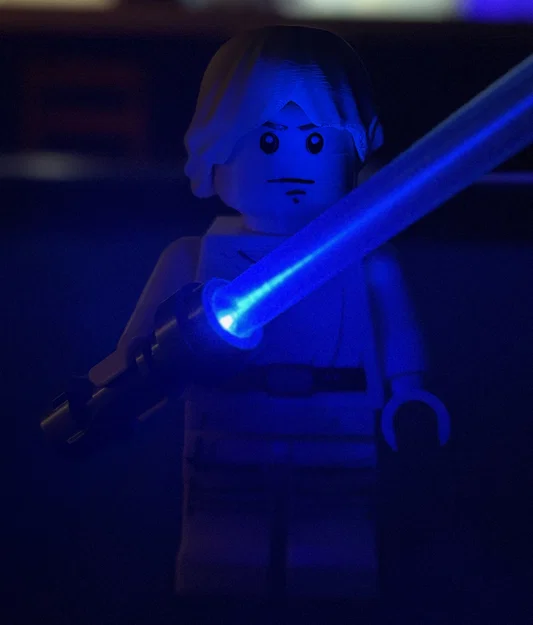 Mô hình Star Wars Luke Skywalker Brick MegaFigure (Tỷ lệ 5:1) - Image 8