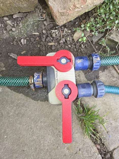 Tay cầm nối dài cho bộ chia nước Lux-Tools - Tối ưu hóa van tưới - Image 1