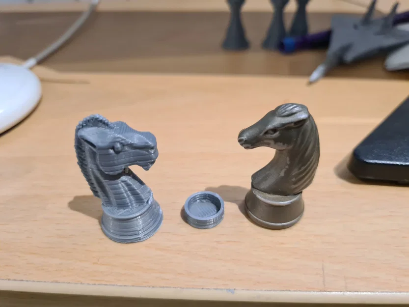 Quân Mã (Knight/Horse) thay thế cho máy tính cờ vua Kasparov (SciSys / SaiTek) - Image 6