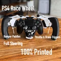 Vô lăng đua xe cho tay cầm PS4 in 3D 100% - BẢN THỬ NGHIỆM (TEST FIT) - Thumbnail 1
