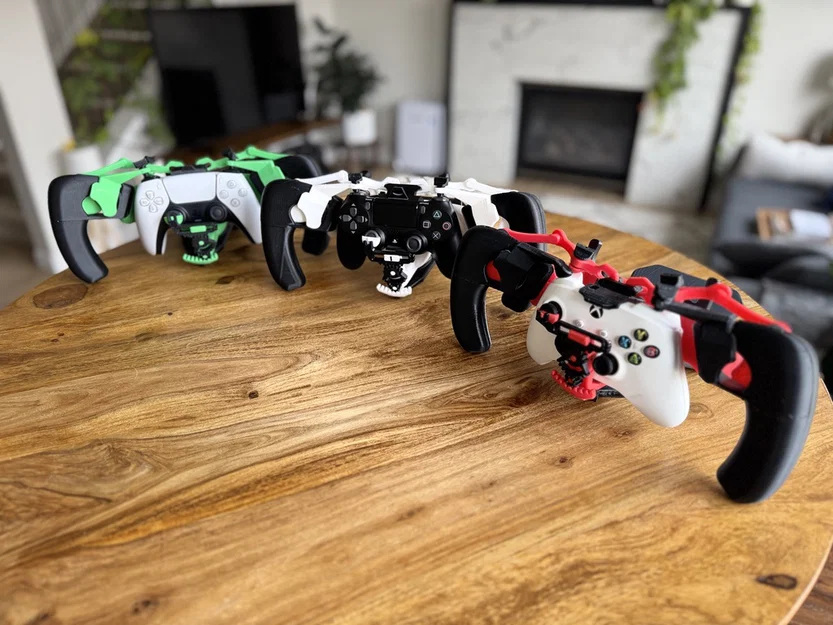 Vô lăng đua xe cho tay cầm PS4 in 3D 100% - BẢN THỬ NGHIỆM (TEST FIT) - Image 8