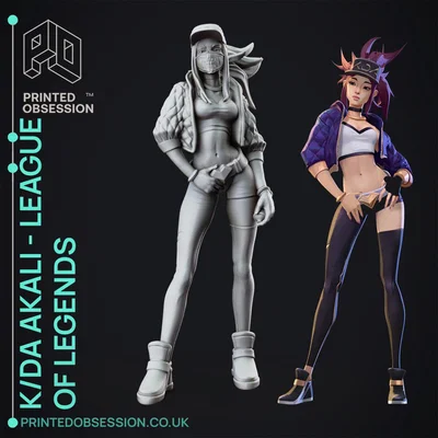 Mô hình KDA Akali - League of Legends - Kích thước 30 cm