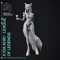 Mô hình Ahri KDA - Liên Minh Huyền Thoại - Chiều cao 25cm - Thumbnail 4