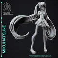 Miku Hatsune - Vocaloid - Mô hình Anime Fanart - Thumbnail 5