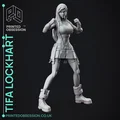 Mô hình Tifa Lockhart - Final Fantasy 7 - Fan Art 3D chất lượng cao - Thumbnail 3