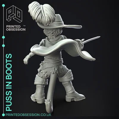 Puss in Boots - Shrek - Mô hình Fan Art