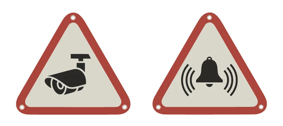 Bộ sưu tập biển báo cảnh báo (Warning signs) - Image 1