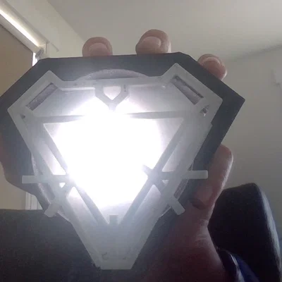 Mô hình Arc Reactor Iron Man MK 85 in 3D cho Cosplay