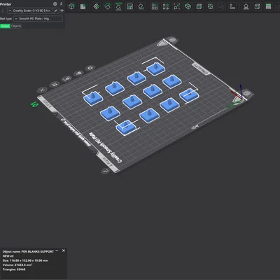 Giá đỡ ống bút 7mm dùng để đổ Resin