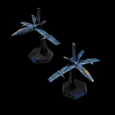Mô hình Steppe Nomad Space Plane in 3D cực chi tiết cho Mecha