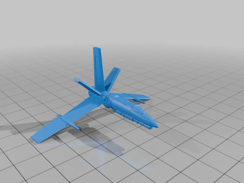 Mô hình Steppe Nomad Space Plane in 3D cực chi tiết cho Mecha - Image 2