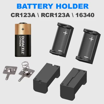 Khay Giữ Pin CR123A / RCR123A / 16340