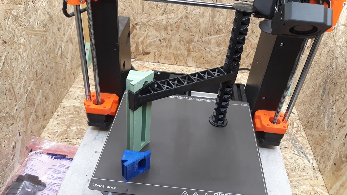 Giá đỡ cuộn filament cho máy in Prusa - Chân đứng dạng dọc - Image 14