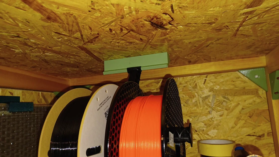Giá đỡ cuộn filament cho máy in Prusa - Chân đứng dạng dọc - Image 17