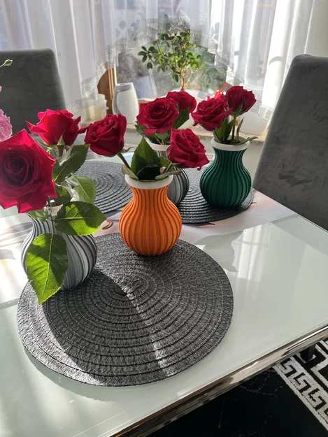 Mẫu lọ hoa 3D tinh tế trang trí nhà cửa cực đẹp - Image 1
