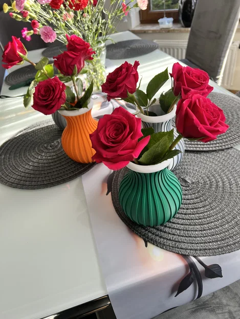 Mẫu lọ hoa 3D tinh tế trang trí nhà cửa cực đẹp - Image 2