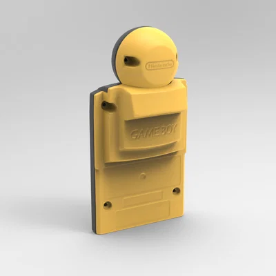 Mô hình 3D băng Gameboy Camera - Scan chi tiết cao cho fan Retro