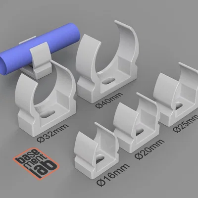 Kẹp ống nhựa - Conduit Clips - Loại B - Ø 16/20/25/32/40mm