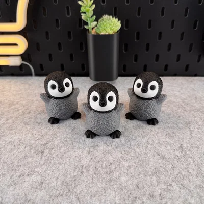 Chú chim cánh cụt dễ thương